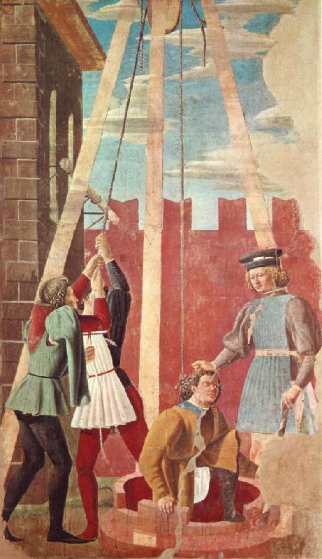 Piero della Francesca Torture of the Jew oil painting image